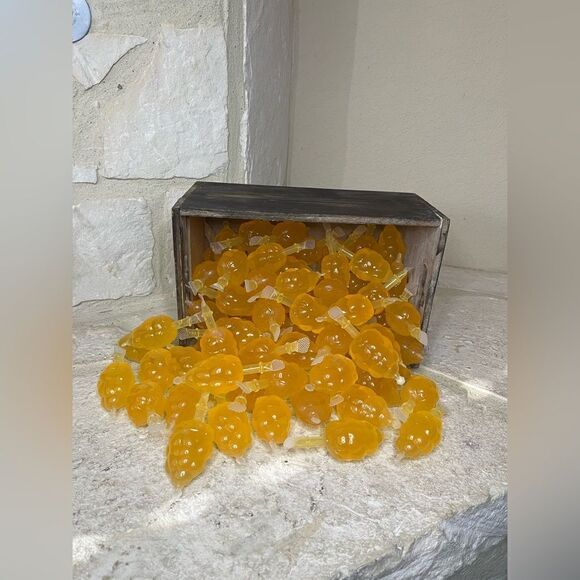 Ju-C Mango Jelly fruit Snack TikTok Fruit Candy count 80 - Picture 1 of 3